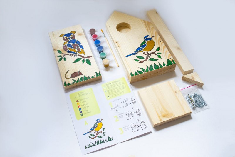 Синичник из пластиковой бутылки