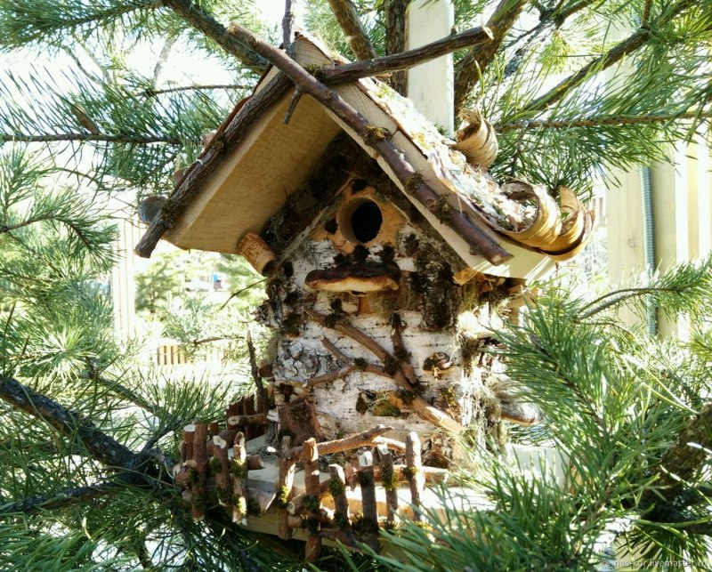 Скворечник Bird дачный 23х32х22см