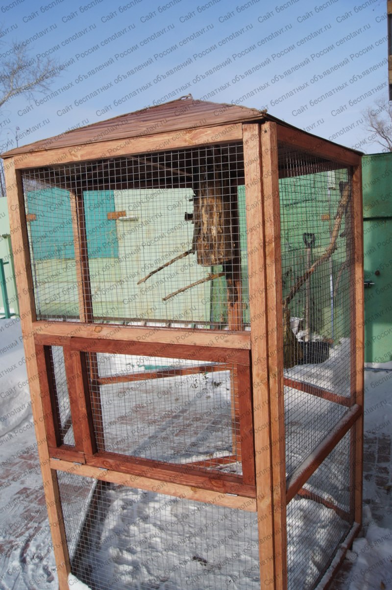 Вольер для птиц уличный