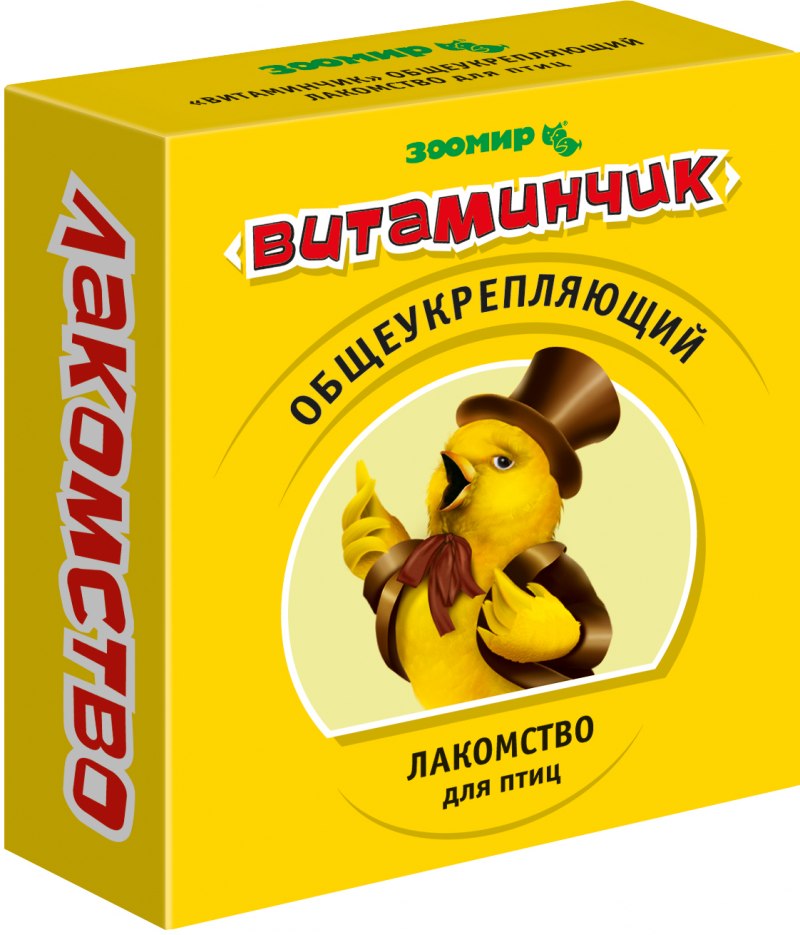 Зоомир Витаминчик для птиц общеукрепляющий 50г