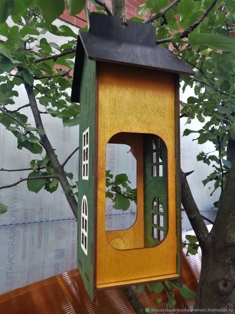 Мастерим кормушки для птиц