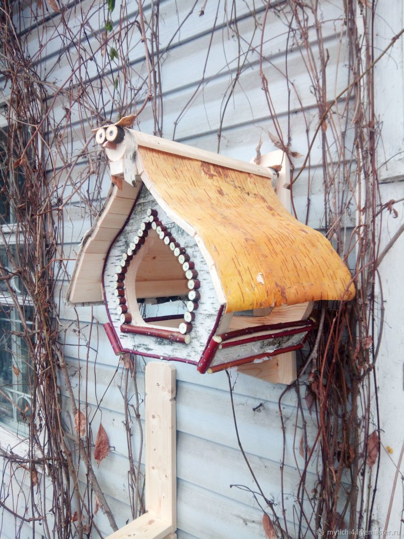 Скворечник Bird козырек 23х22х32см