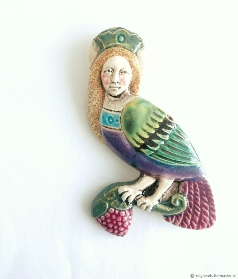 Романовские игрушки птица Сирин