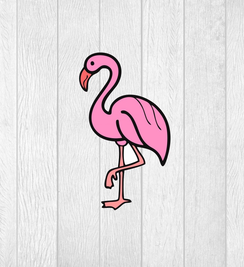 Flamingo Aquarelle
