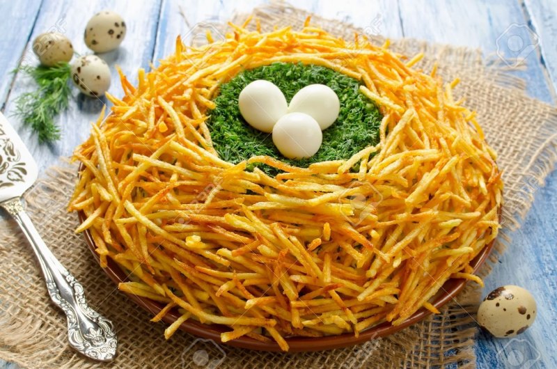 Гнездо глухаря классический