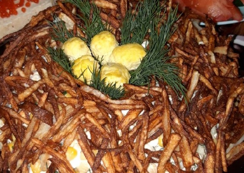 Гнездо глухаря