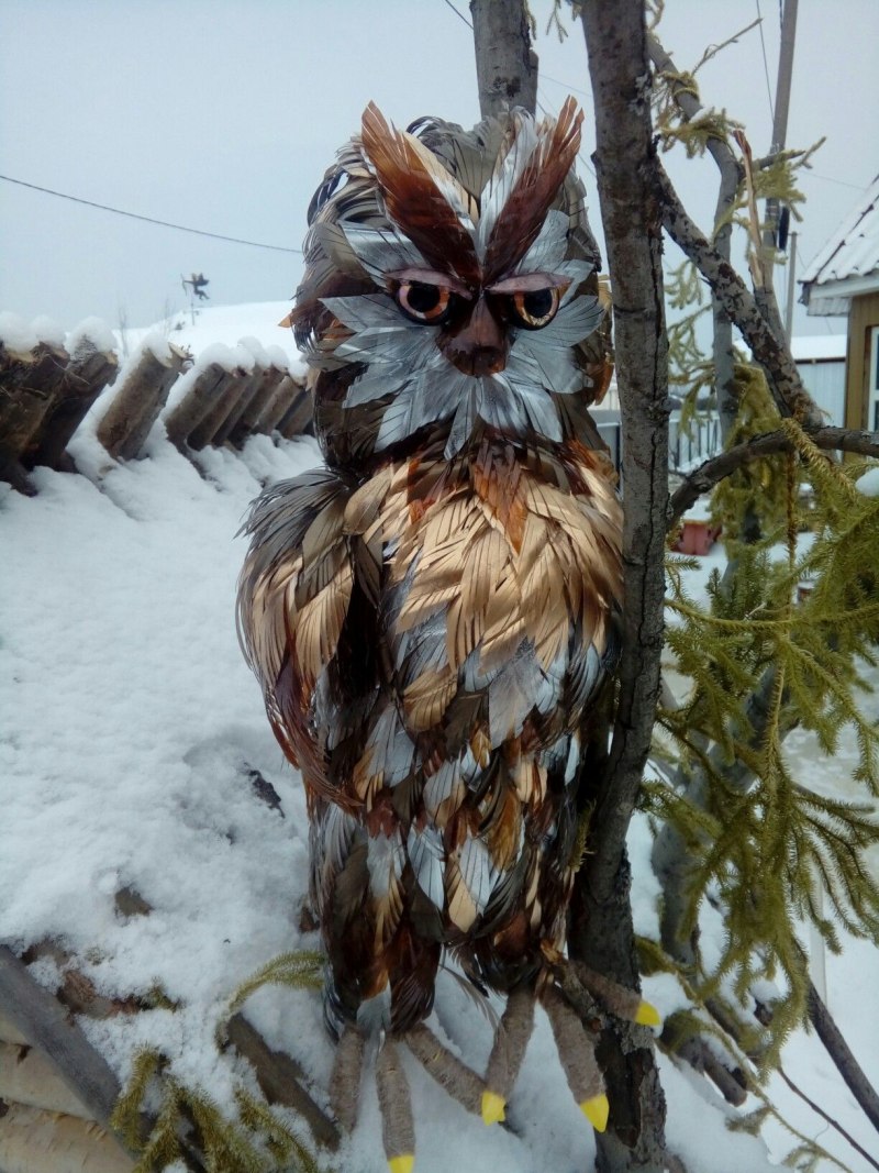Ворона из изолона