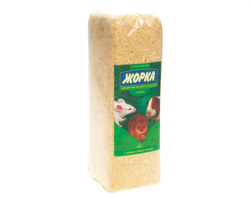 Опилки для грызунов Жорка 3л