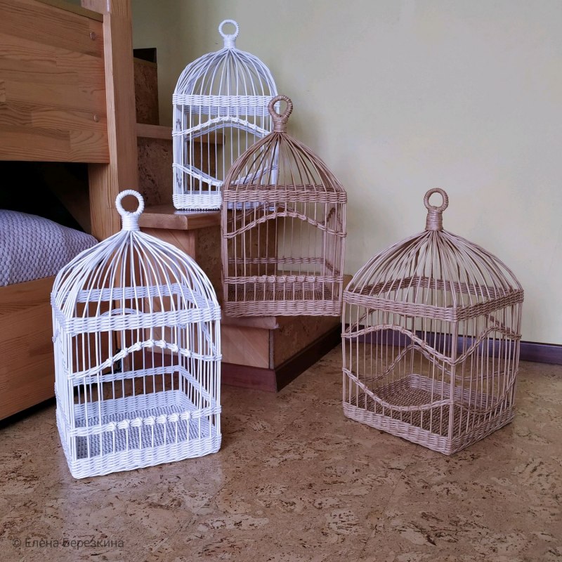 Клетка из реек