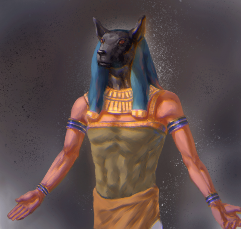 Horus Осирис Анубис