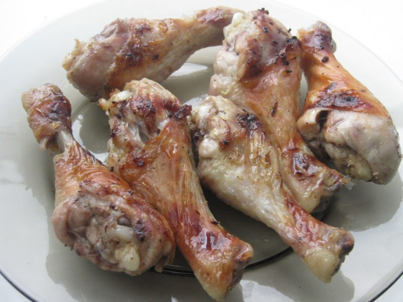 Шашлык курица голень