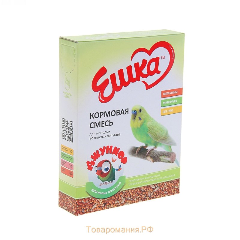 Корм Ешка Джуниор для молодых волнистых попугаев