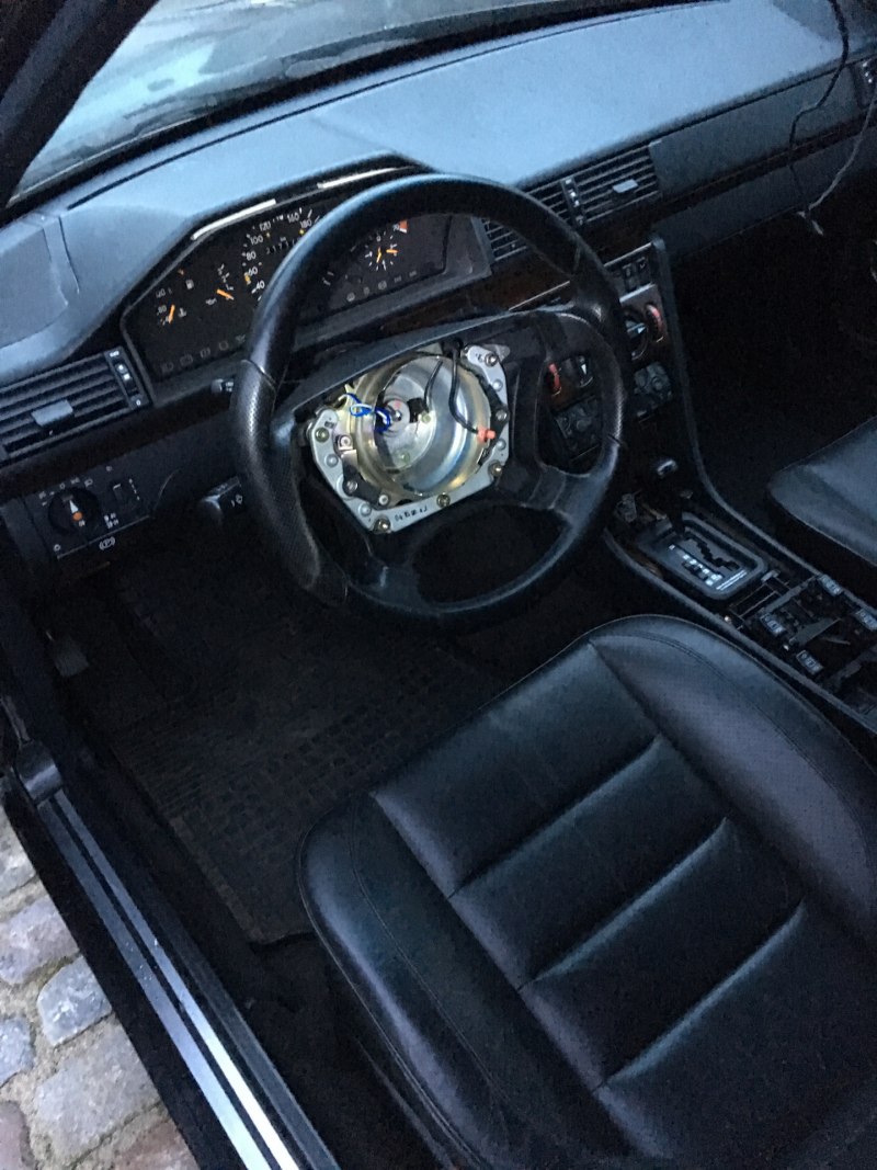Mercedes w124 e500 салон
