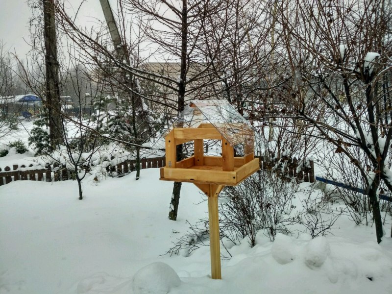 Кормушка зима