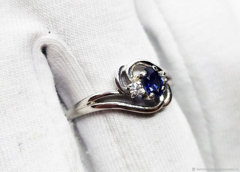 Серебряное кольцо иллюзия 2302707