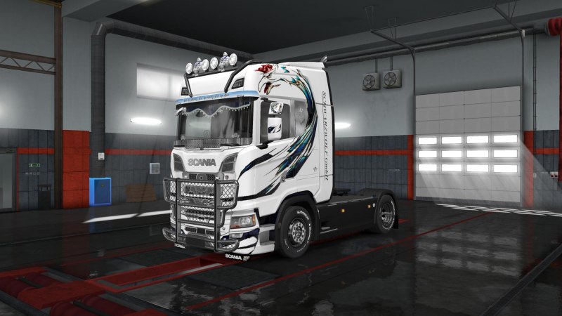 Scania White Griffin ETS 2