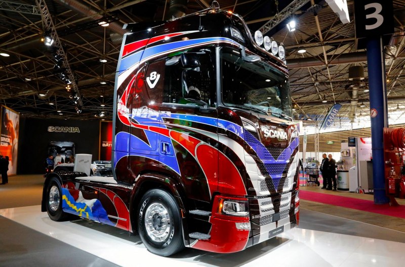 Scania Highline 520s Tuning