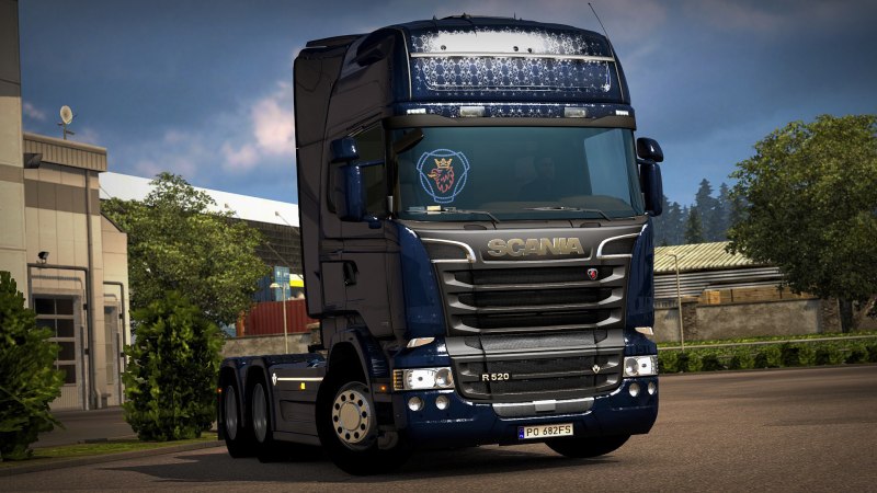 Silver Griffin Scania ETS 2