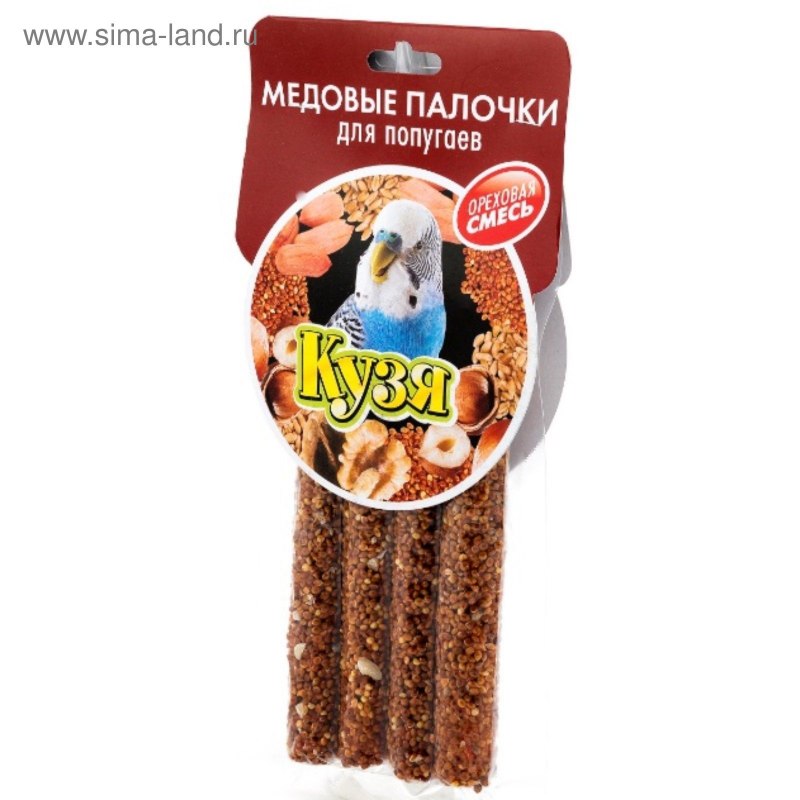 Медовые палочки для попугаев