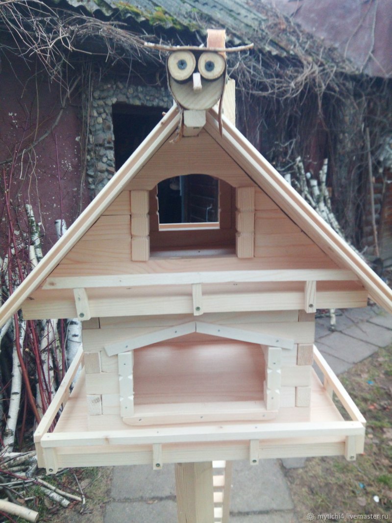 Кормушка для птиц скворечник
