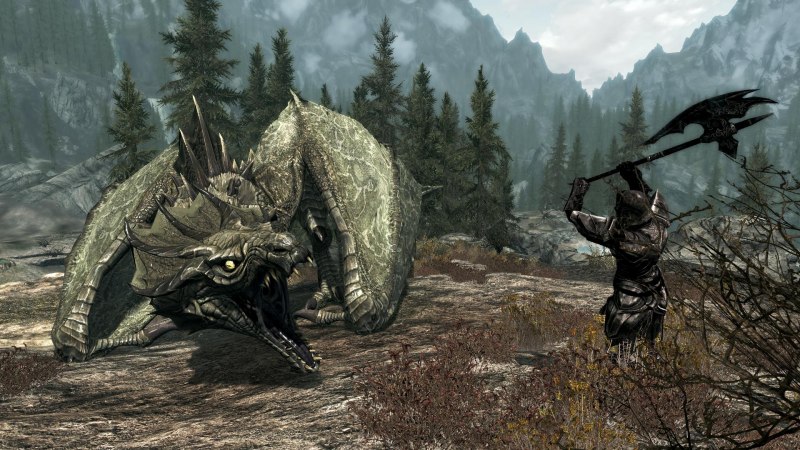 Skyrim se мод лук
