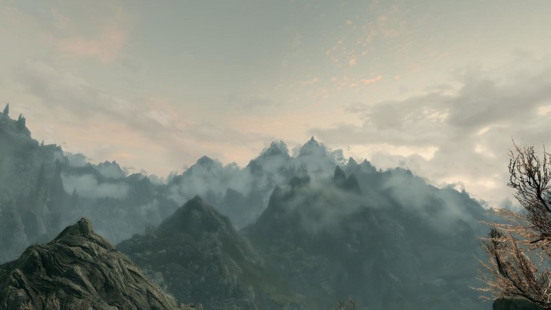 Skyrim Mod Крылья