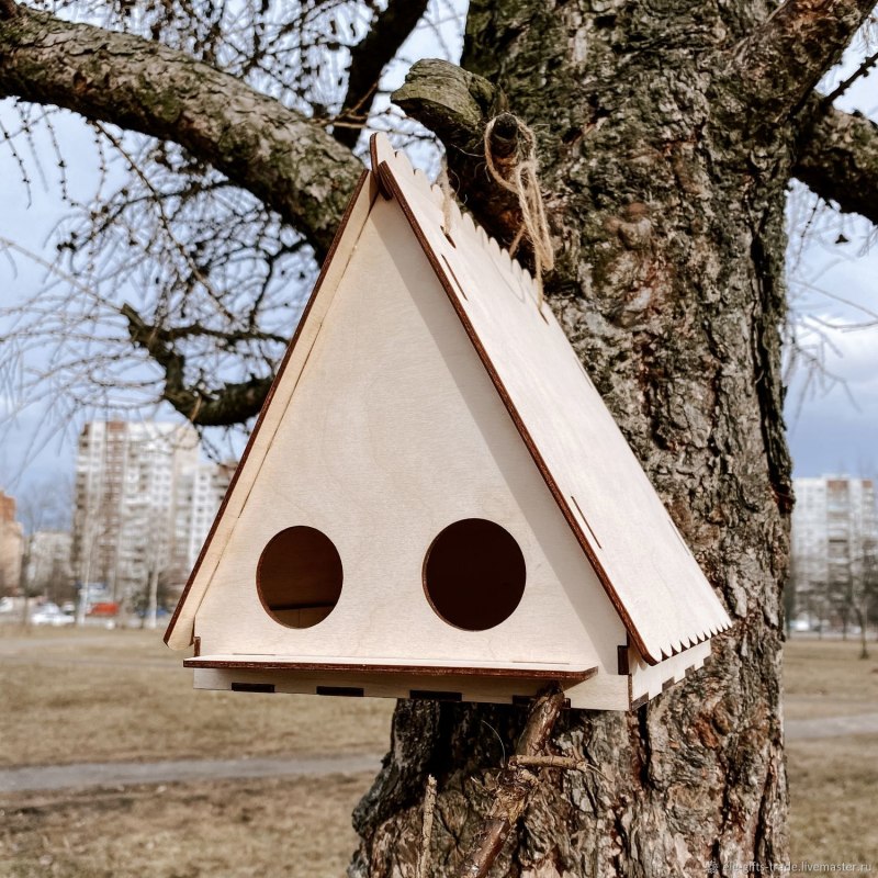 Кормушка для птиц из пакета