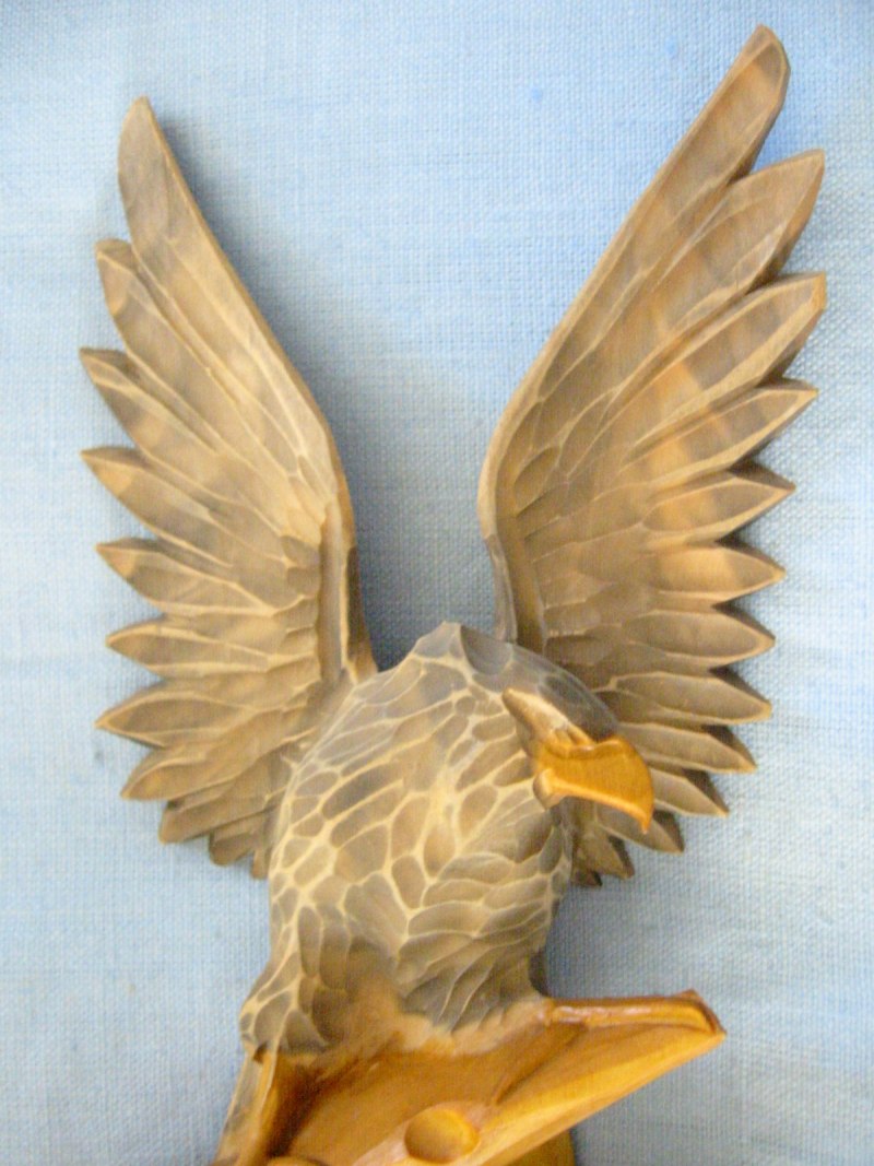 Russian Eagle Sculpture