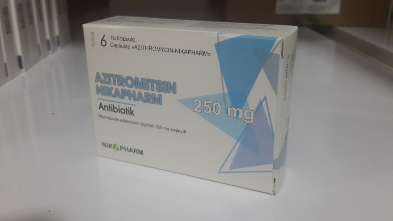 Азитромицин Велформ 250 мг