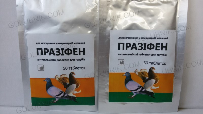 Лекарство для голубей