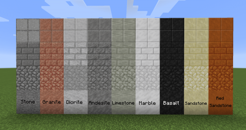 Stone Block майнкрафт
