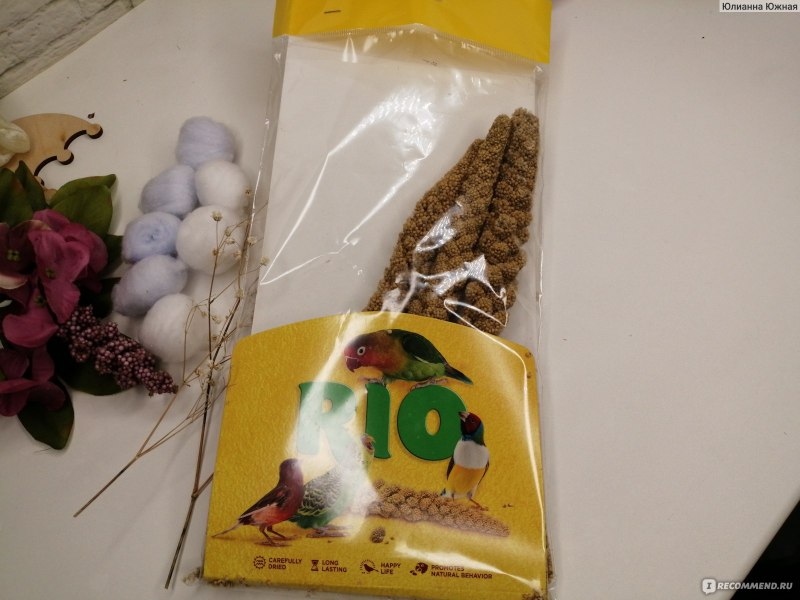 Сенегальское просо для попугаев Рио