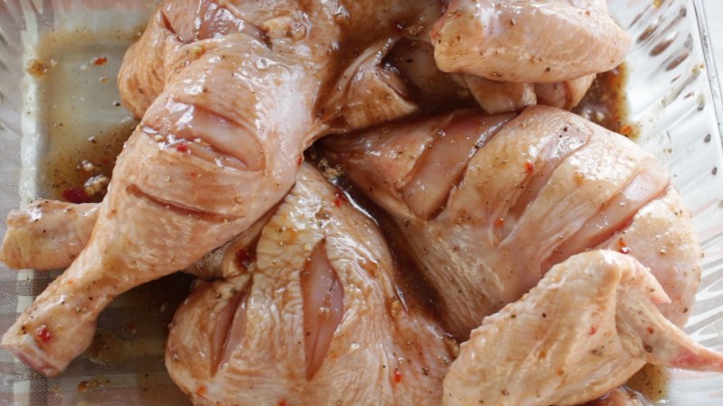 Рис с овощами и курицей