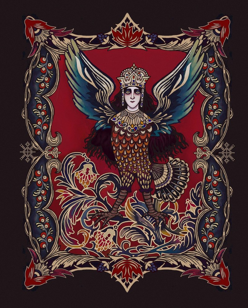 Гамаюн Славянская мифология