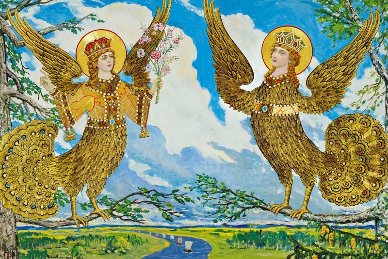 Сирин алконост Гамаюн
