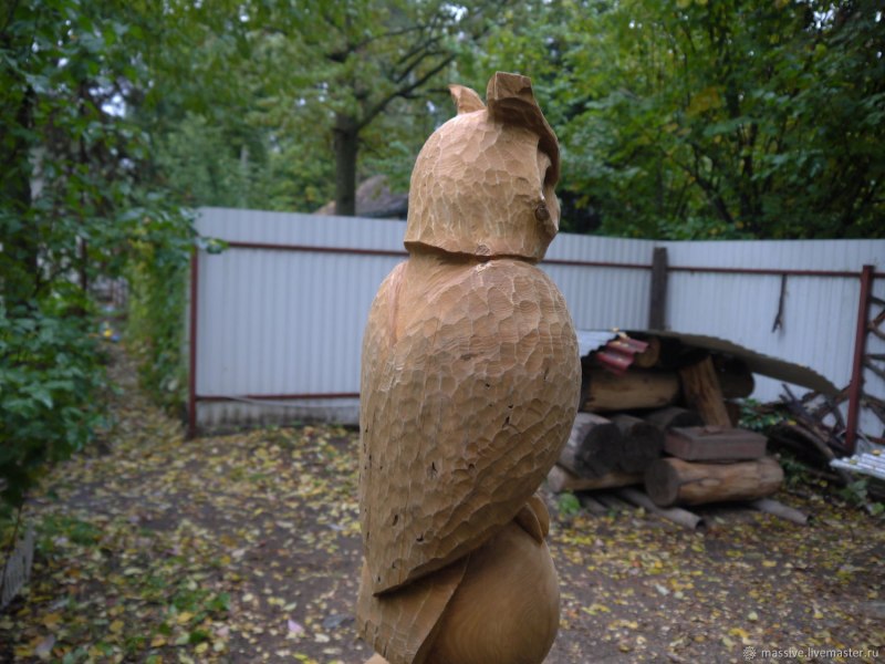 Сова скульптура