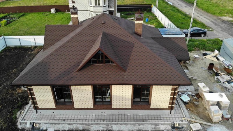 Гибкая черепица Shinglas кадриль агат