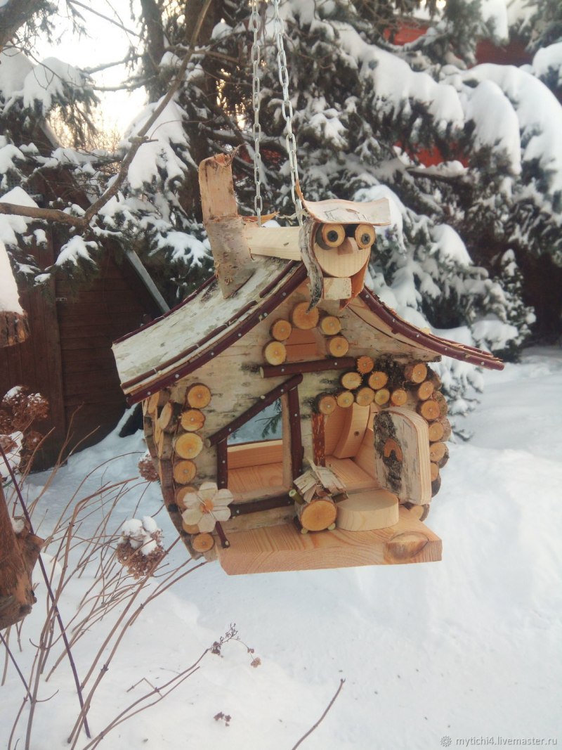 Кормушка для птиц синичник