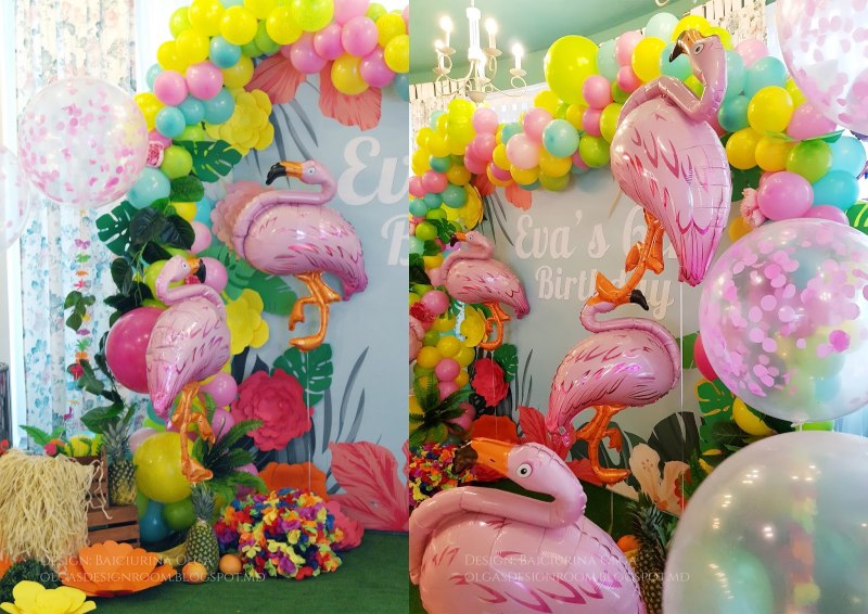 Шары Party deco Фламинго