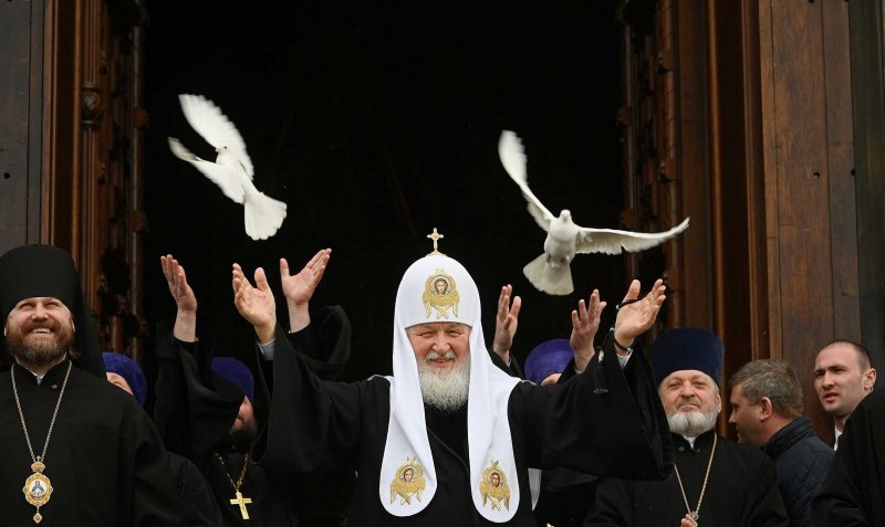 Патриарх Кирилл Благовещение