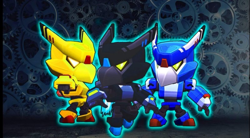 Тёмный ворон меха Brawl Stars