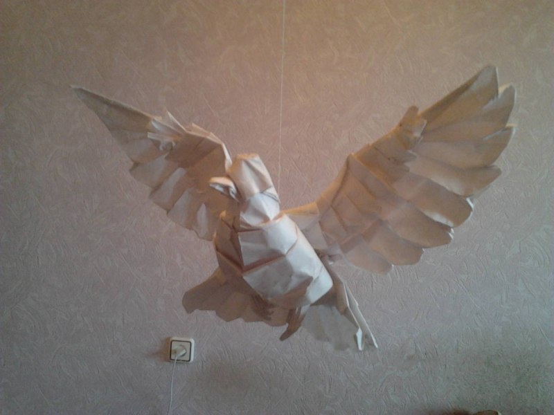 Голубь из изолона