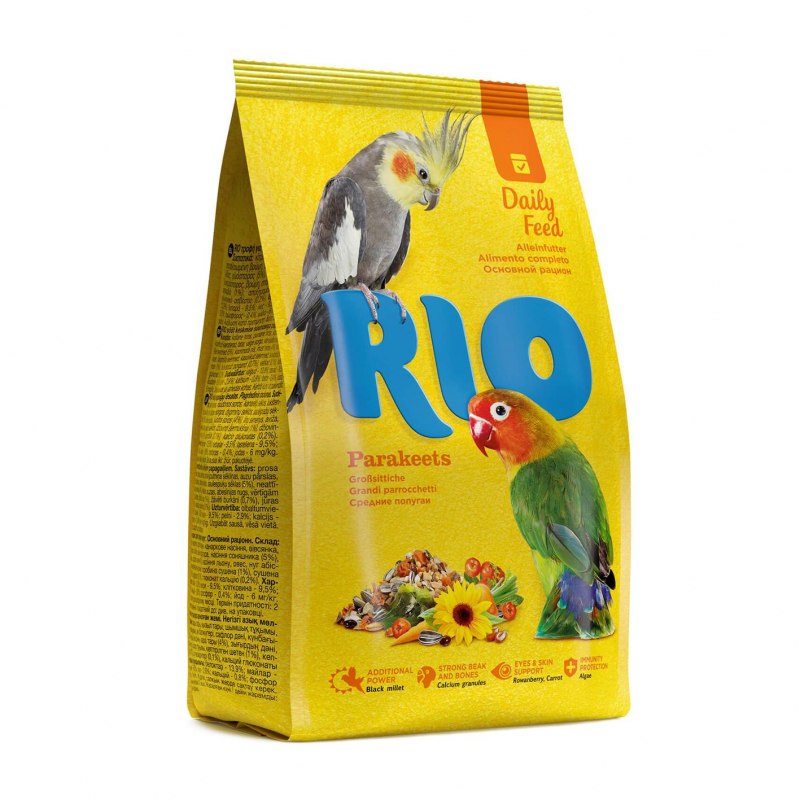 Корм Rio для крупных попугаев, 500 г