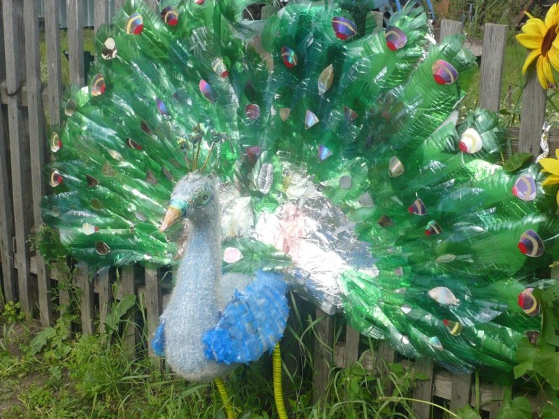 Красота из пластиковых бутылок