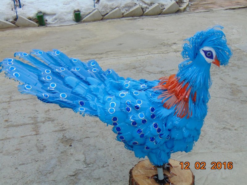 Сова из бутылки