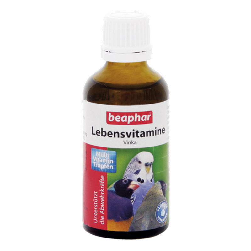 Беафар Lebensvitamine Vinka витамины для птиц, 50 мл