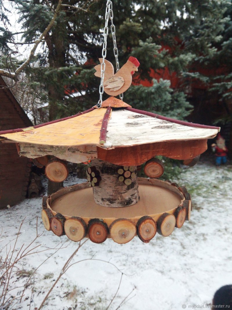 Красивые кормушки для птиц