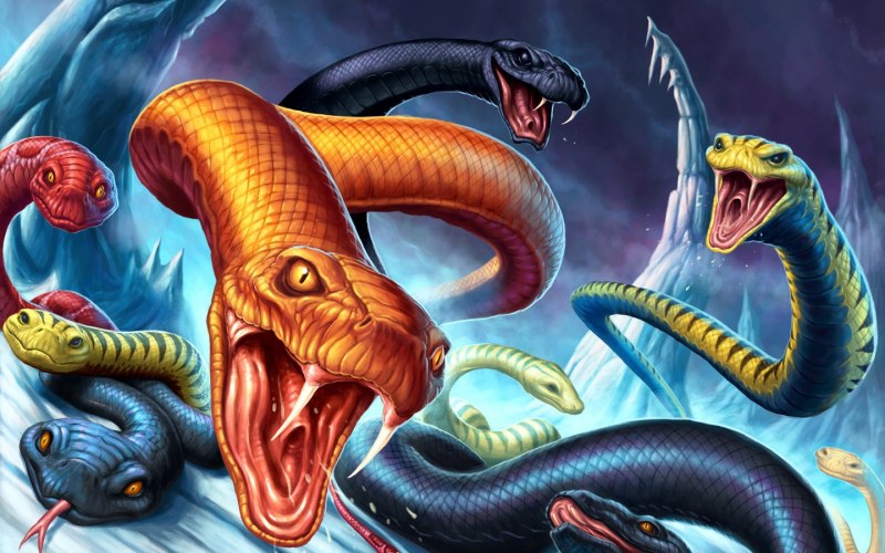 Цейлонская куфия змея