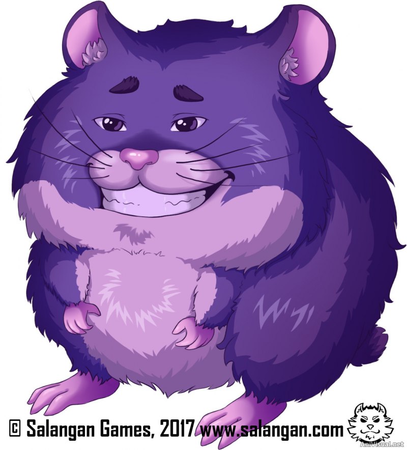 Синий хомяк