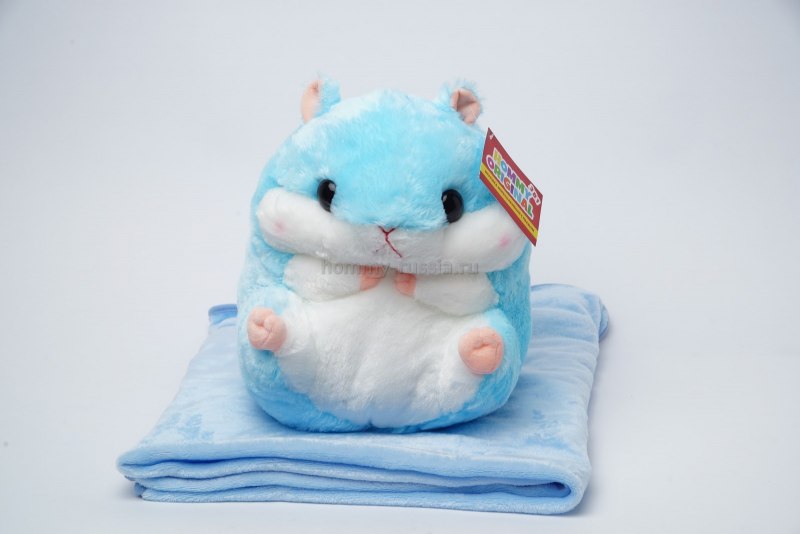 Ангорский хомяк альбинос